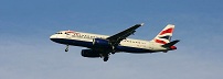 image of an airborne plane representing Smat Chauffeur Services airport transfer service