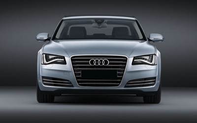front view of an audi a8