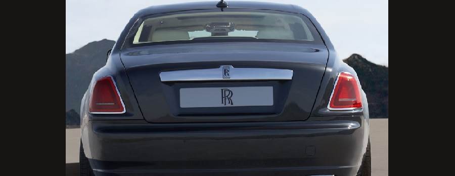 Rolls Royce Ghost rearview