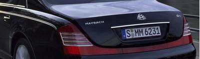 Maybach luxury Chauffeur Car