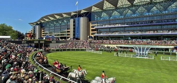 image of a view at ascot race events