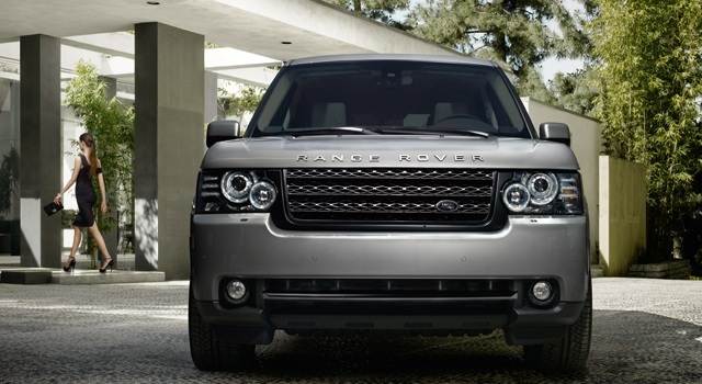 image of a Range Rover executive chauffeur car