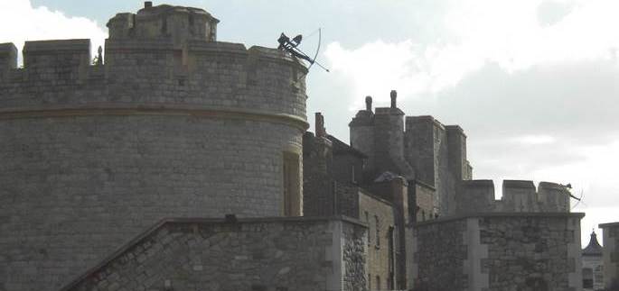 image of a sideview at The Tower of London